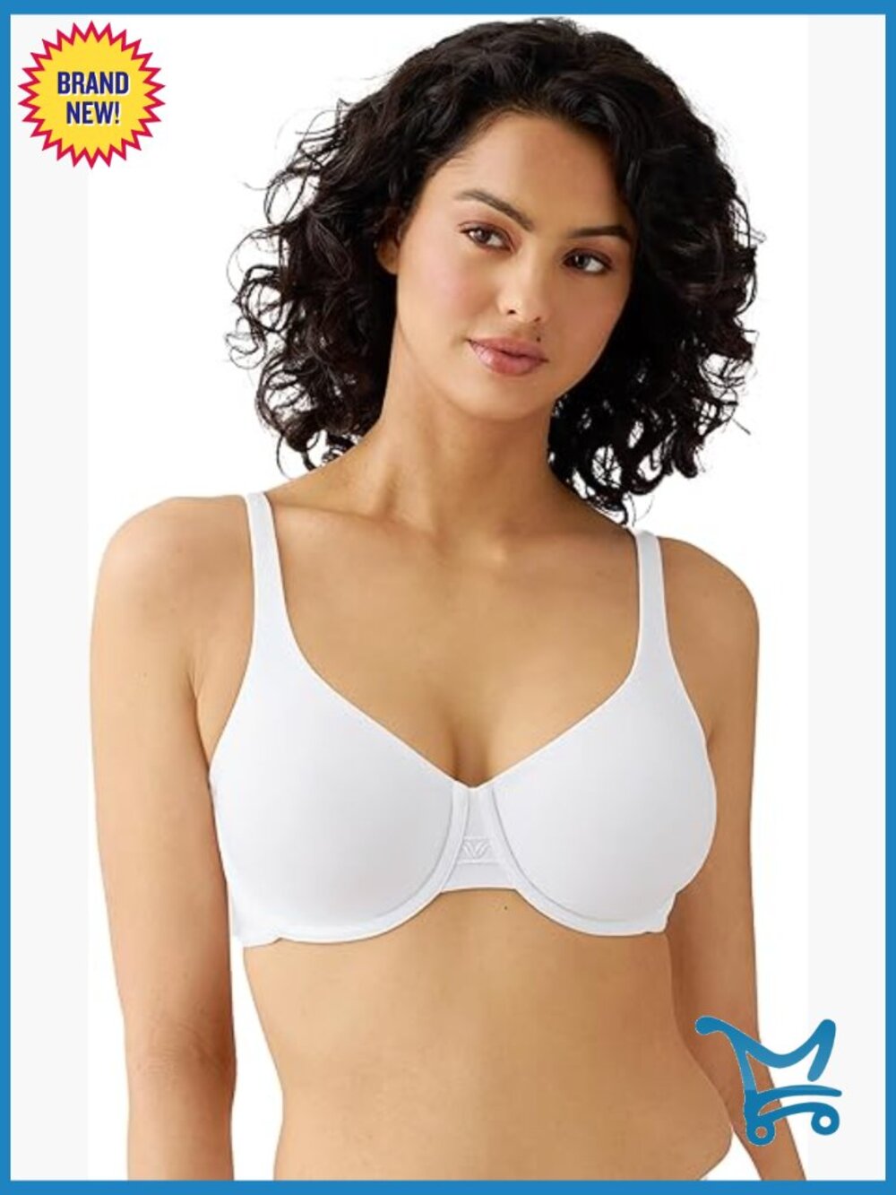 Ever Flexing Unlined Underwire Full Coverage Bra Sml